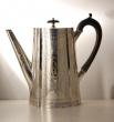 An Engraved Victorian Silver Plate Tea Set c1860