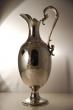 A Victorian Silver Plate Neo-Classical Engraved Wine Ewer c1860