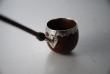 A Georgian Silver and Treen Toddy Ladle made c1720