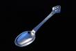 A Danish Silver Tablespoon made in Copenhagen by Evald Nielsen in 1917 