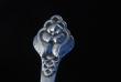 A Danish Silver Tablespoon made in Copenhagen by Evald Nielsen in 1917 