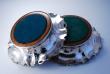 A Beautiful Pair of Old Sheffield Plate Wine Coasters