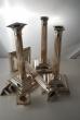A set of Four Georgian Old Sheffield Plate candlesticks c1775