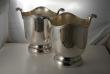 A Pair of Victorian Continental Silver Plate Champagne Buckets / Wine Coolers