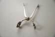 A Pair of Georg Jensen Silver Sugar Tongs: Acorn Pattern