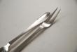 A Pair of Georg Jensen Bead Pattern Silver Pickle Forks