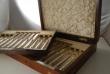 A Set of Silver and Mother of Pearl fruit cutlery, for 12 persons