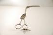 A Pair of Georgian Silver Stork Ribbon Pullers