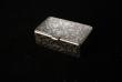An Ottoman Silver snuff Box. Niello: possibly 18th Century Turksh Silver?