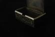 An Ottoman Silver snuff Box. Niello: possibly 18th Century Turksh Silver?