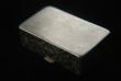 An Ottoman Silver snuff Box. Niello: possibly 18th Century Turksh Silver?