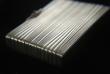 A Russian Art Deco Silver Cigarette Case