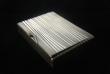 A Russian Art Deco Silver Cigarette Case