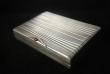 A Russian Art Deco Silver Cigarette Case