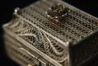 A Fine Russian Silver Filligree Box