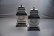 A Pair of American Sterling Silver Tea Caddies