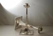 A Pair of Arts and Crafts Silver Candlesticks by James Dixon and Sons