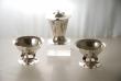 A Pair of Arts and Crafts Salts by A E Jones