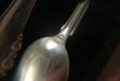 A Sterling Cutlery Set of Georg Jensen Silver Tea Spoons: Lily of the Valley