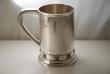 An Arts and Crafts Silver Tankard by A E Jones