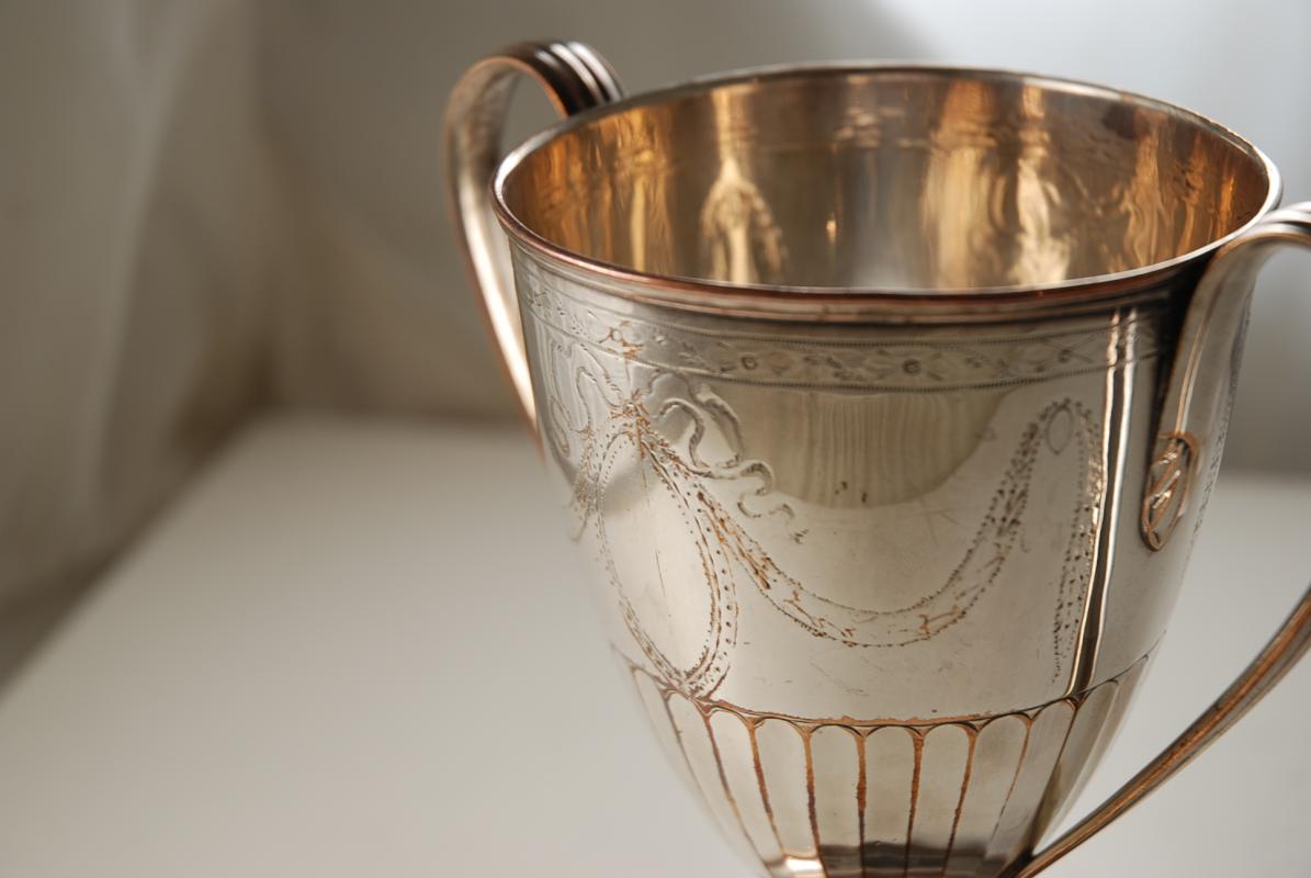 An Old Sheffield Plate Loving Cup made in the Georgian period
