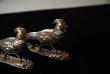 Novelty Silver Pheasant Peppers: Victorian Silver