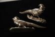 Novelty Silver Pheasant Peppers: Victorian Silver