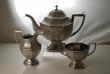 An Antique Indian Silver Tea Set from Kashmir