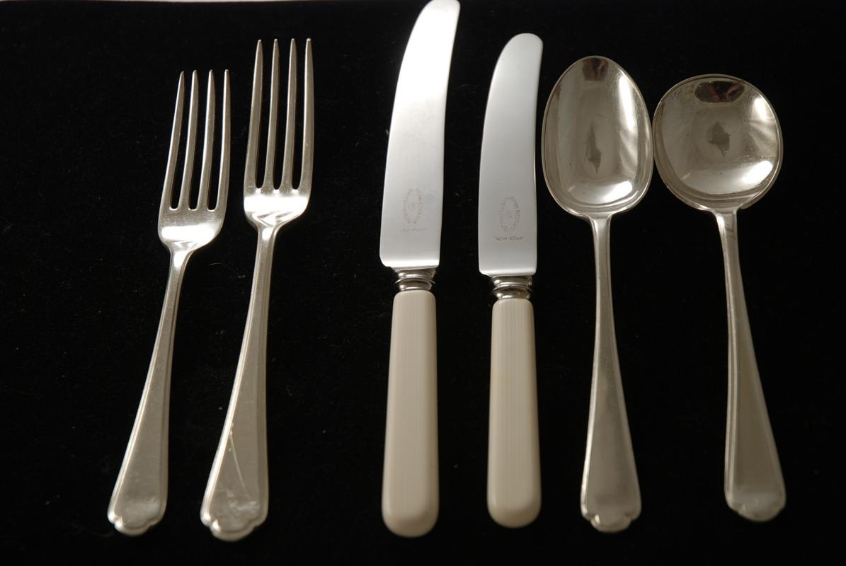 silver plated cutlery dishwasher