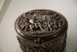 A Victorian Electrotype silver plated jewelry box