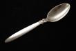A Georg Jensen Cactus Pattern Silver Spoon