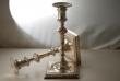 A Pair of Georgian Silver Candlesticks