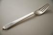 A Georg Jensen Silver Pyramid Pattern Fork
