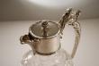 A Silver and Lead Crystal Claret Jug