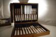 A Service of Silver and Mother of Pearl Fruit Cutlery