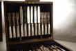 A Service of Silver and Mother of Pearl Fruit Cutlery