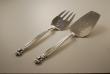 A set of Silver Fish Servers by Georg Jensen in the Acorn pattern