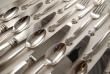 A Sterling Silver flatware set of Georg Jensen silver Cutlery in the Acanthus Pattern