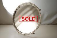 An English Sterling Silver Salver by Barker and Ellis