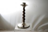 An A E Jones Silver Candlestick