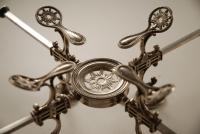 A Georgian Silver Dish Cross or Trivet