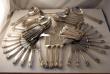 A Georg Jensen Sterling Silver Flatware set in the Acanthus Pattern