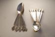 A Sterling Silver flatware set By Georg Jensen Silver in the Acanthus Pattern