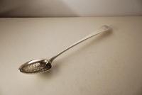 A Georgian Silver Straining Spoon
